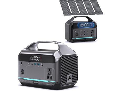 DARAN Portable Power Station 300W(600W Peak) with 60W Solar Panel product image