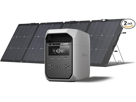 EF ECOFLOW DELTA 3 Classic with 220W panel