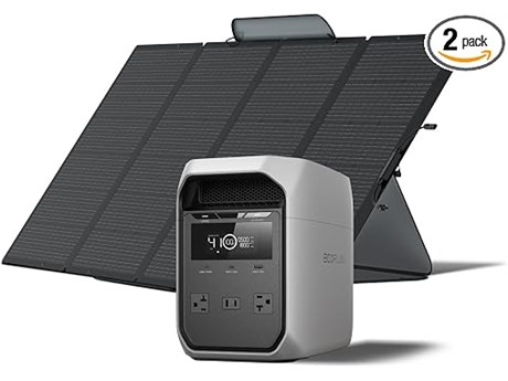 EF ECOFLOW DELTA 3 Classic with 400W panel