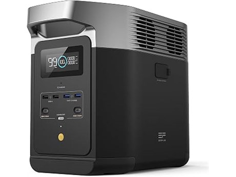 EcoFlow DELTA 2 portable power station with extra battery